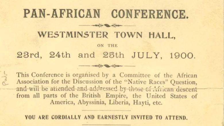 The First Pan-African Congress