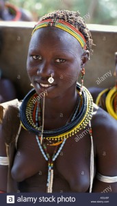 painet-ha0876-6118-south-sudan-female-woman-toposa-nanyangacor-country-A53J6P  