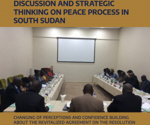 REPORT OF THE FIRST SESSION OF HIGH-LEVEL BREAKFAST DISCUSSION AND STRATEGIC THINKING ON PEACE PROCESS IN SOUTH SUDAN